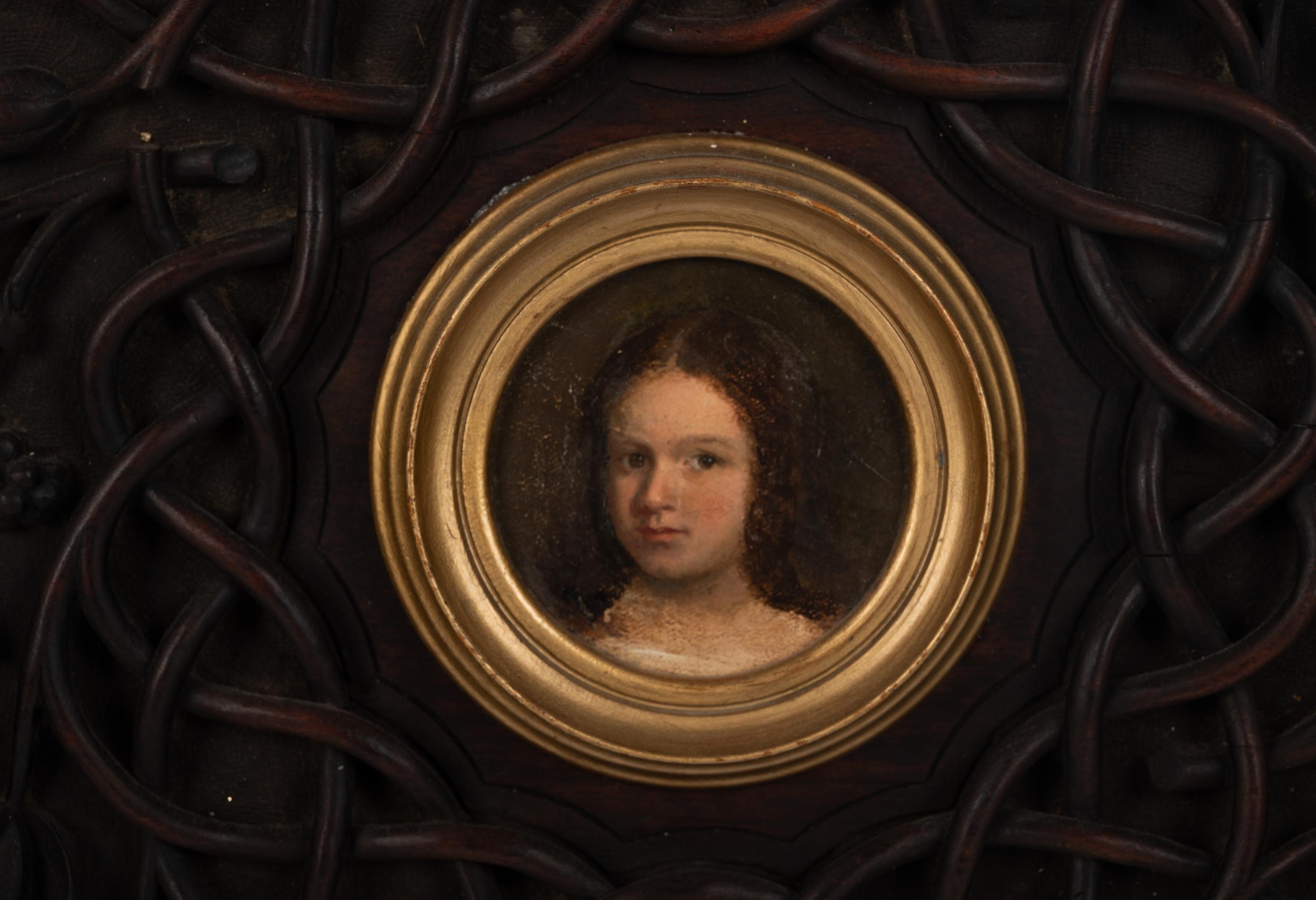 An Ornate Carved Indian Frame, Habib Joo & Sons