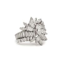 PLATINUM AND DIAMOND RING