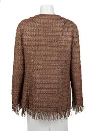 Ralph Rucci Cut and Braided Leather Jacket, 2008