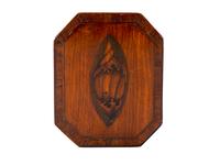 An English Inlaid and Veneered Tea Caddy