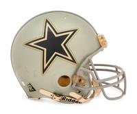 A Riddell Dallas Cowboys Helmet Formerly Displayed at Mike Ditka’s Restaurant.