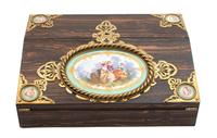 An English Coromandel Lady's Lap Desk — LATE 19TH CENTURY