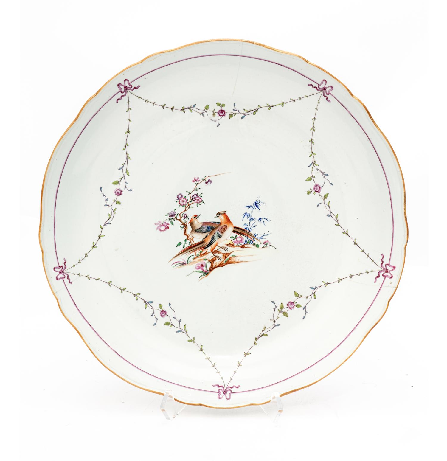 A Large Chinese Export Porcelain Platter