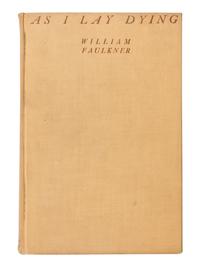 FAULKNER, William (1897-1962). As I Lay Dying . New York: Jonathan Cape; Harrison Smith, 1930.