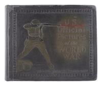 [WORLD WAR I]. U.S. Official Pictures of the World War Showing America's Participation. [Chicago], [1918]. [ With :] The Soldier's French Phrase Book. 1918.