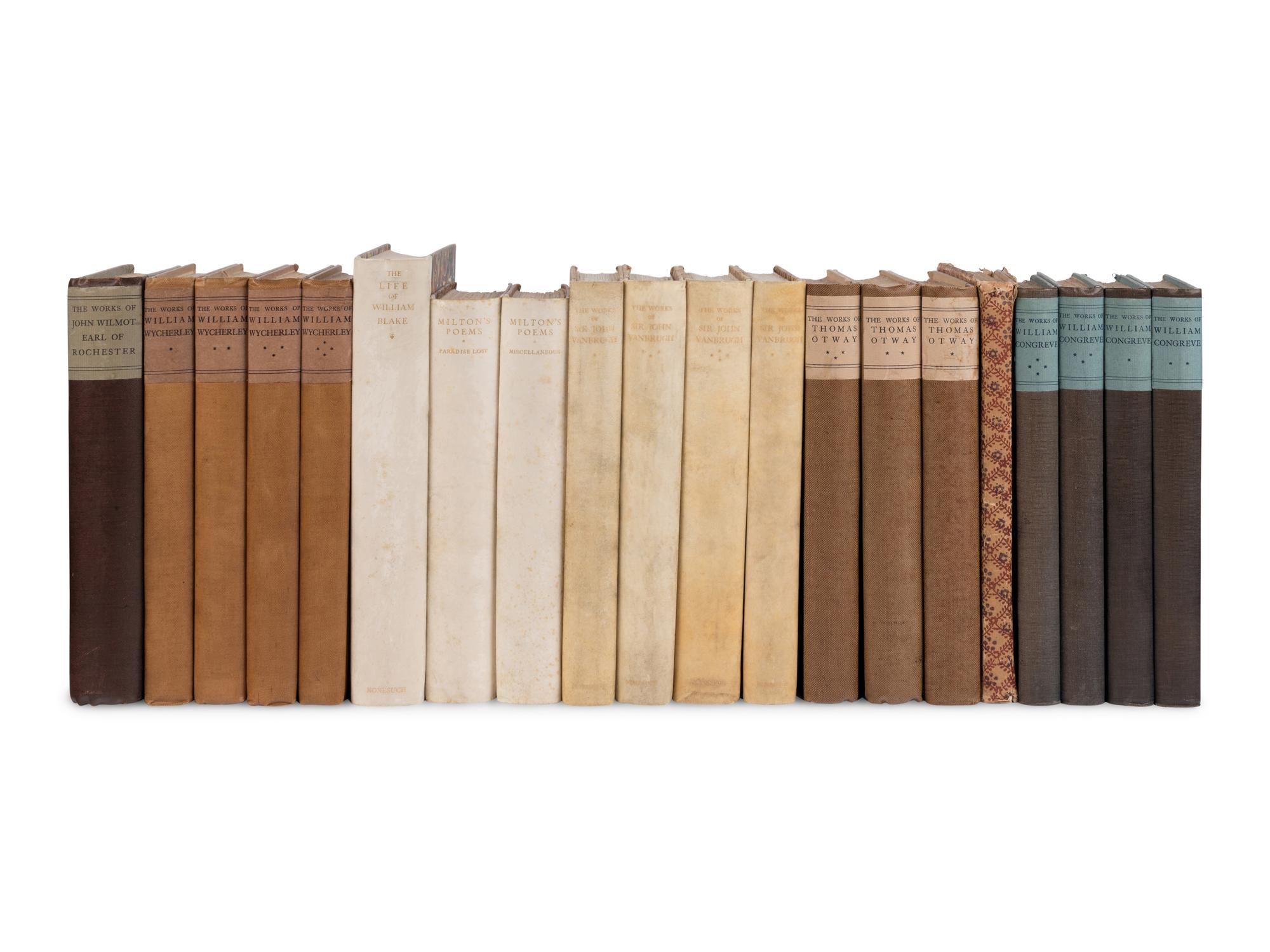 [FINE PRESS - NONESUCH PRESS]. A group of 9 works, comprising: