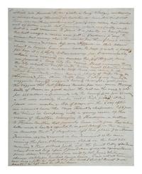 [GOLD RUSH]. Letter describing the arduous overland journey from Ft. Laramie to California, 1851.