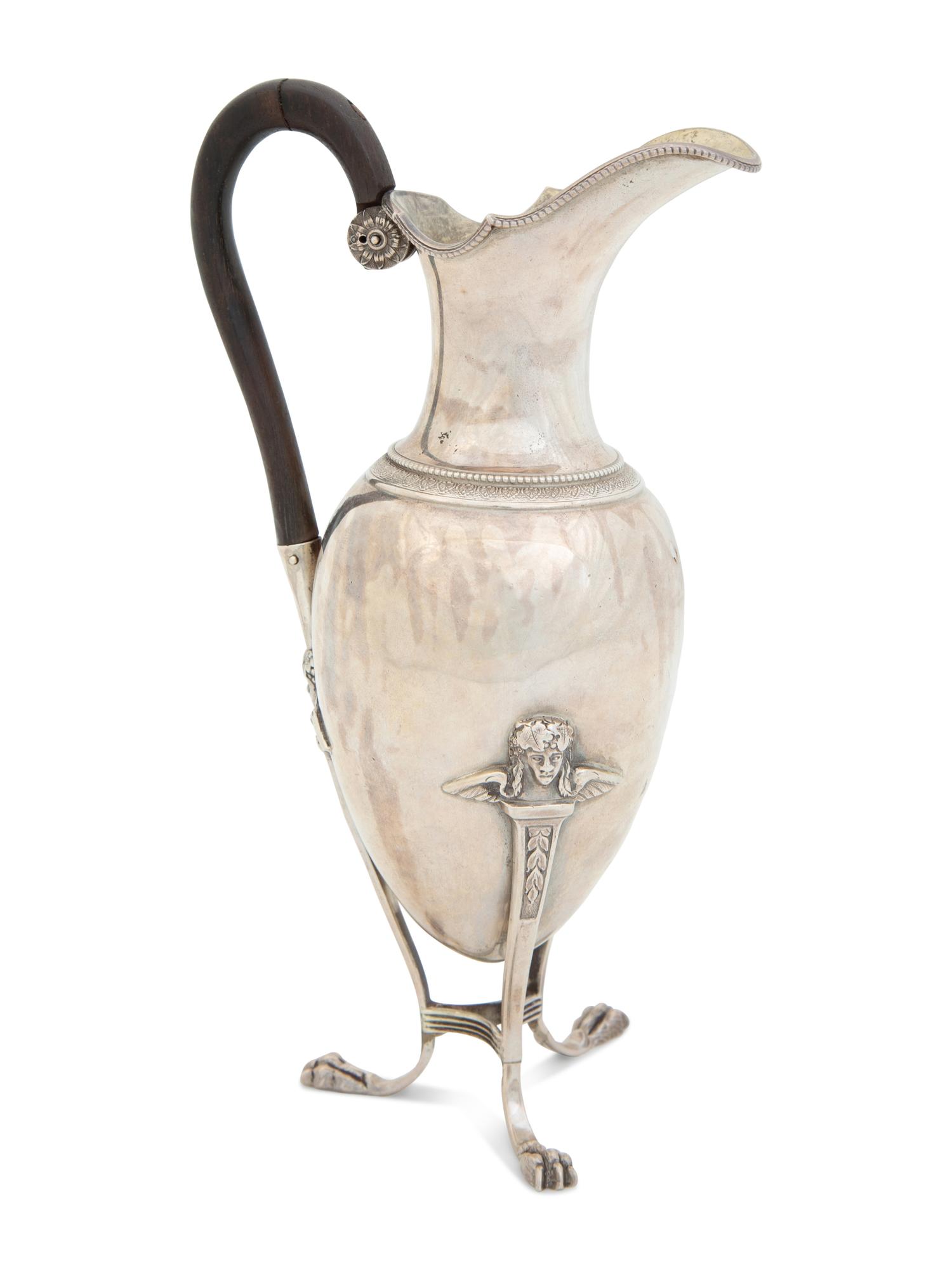 A Tiffany & Co. Neo-Classical Style Silver Ewer
