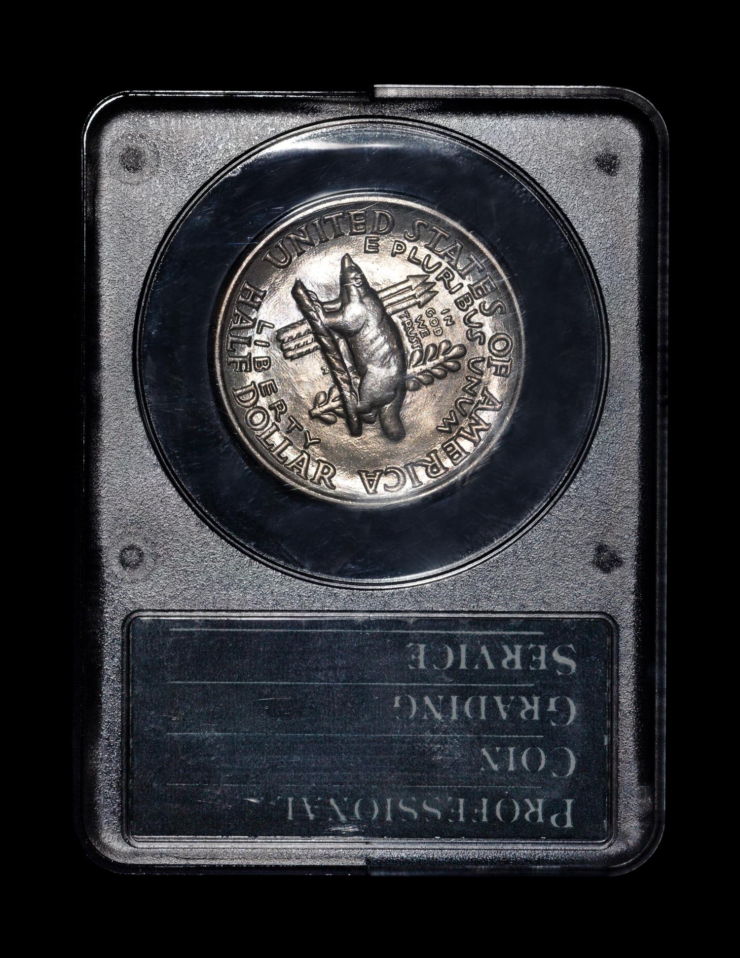 A United States 1936 Wisconsin Commemorative 50c Coin — NGC graded MS65