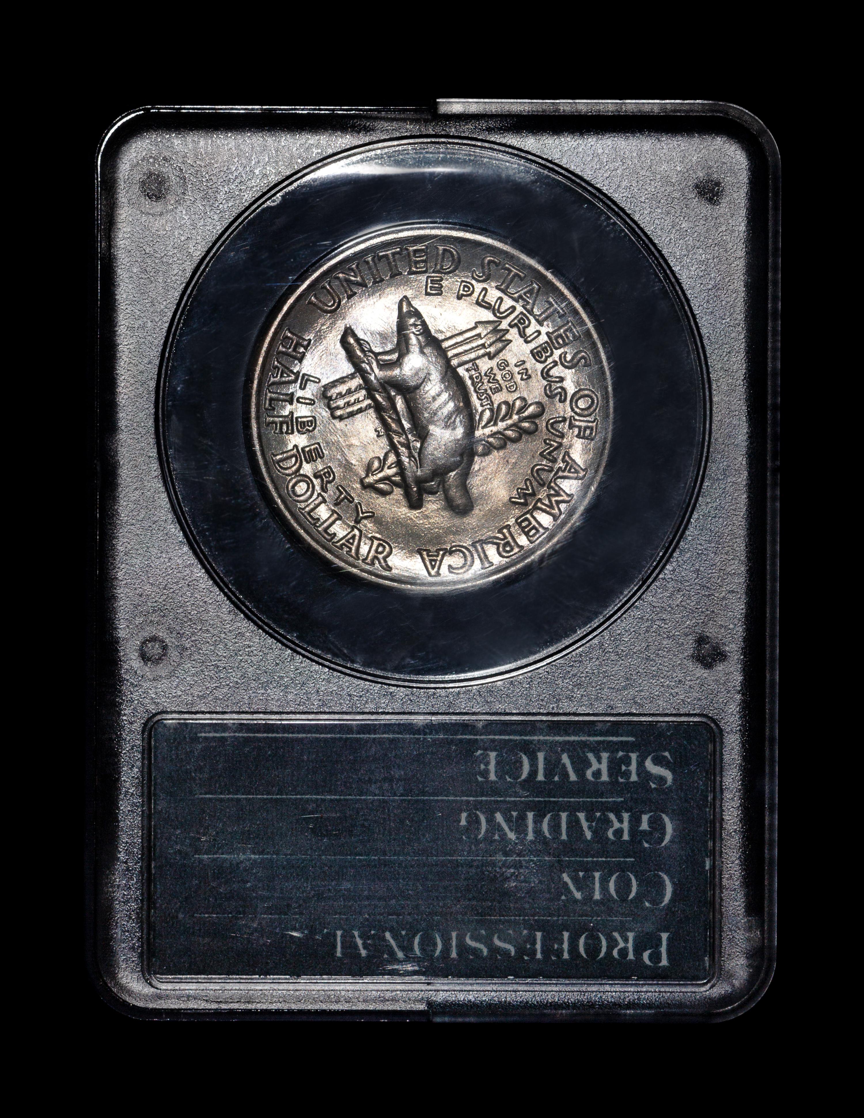A United States 1936 Wisconsin Commemorative 50c Coin — NGC graded MS65