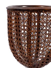 A Wicker Planter