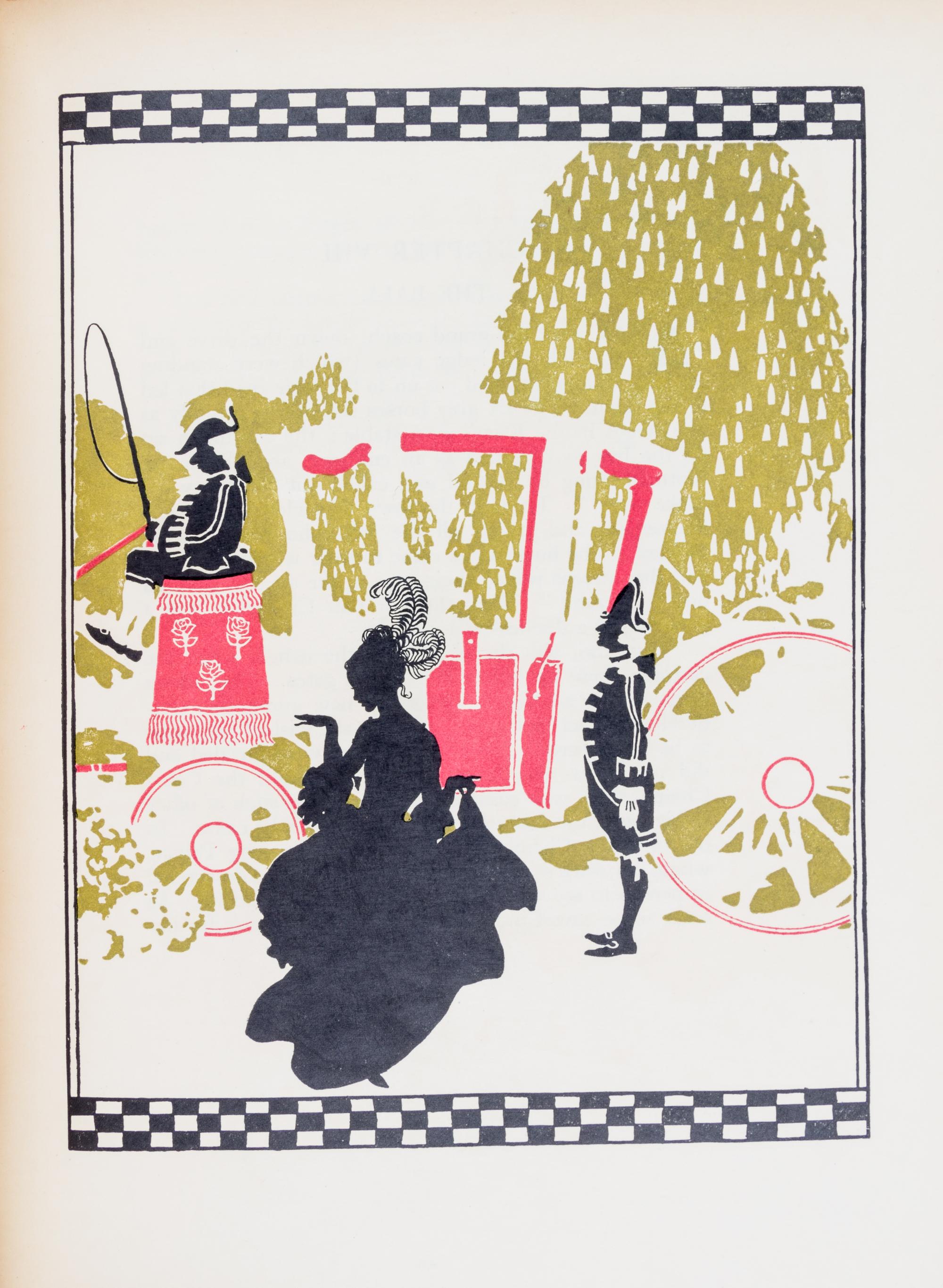 (HALPIN, BILL; RACKHAM, ARTHUR) EVANS, C.S. Cinderella. London/New York, 1919. Finely bound by Bill Halpin. Limited, signed.