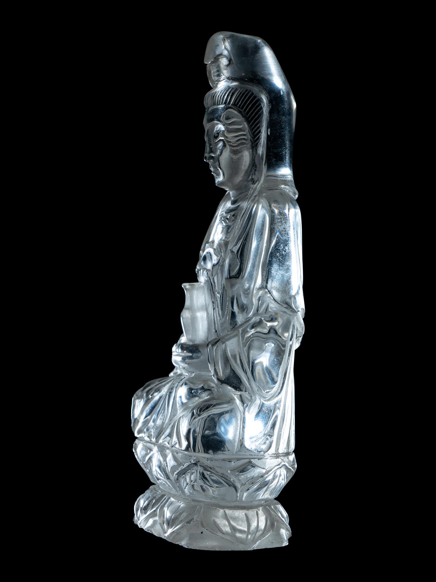 Two Chinese Figures of Guanyin
