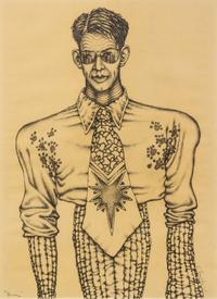 Ed Paschke, (American, 1939-2004), Bruce, 1974