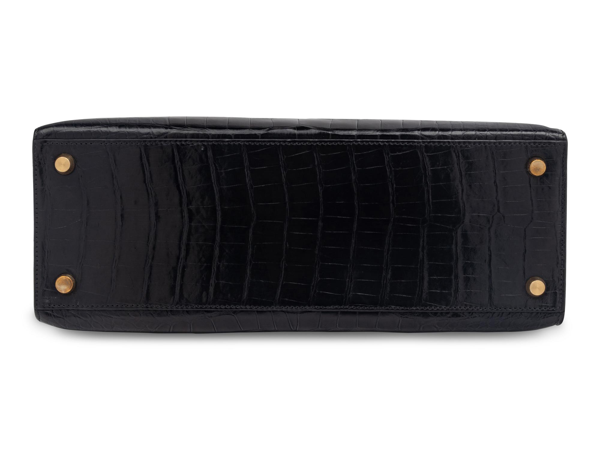 Hermès Crocodile Kelly 32 with Strap