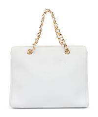Chanel White Caviar Leather Bag, 1997-99