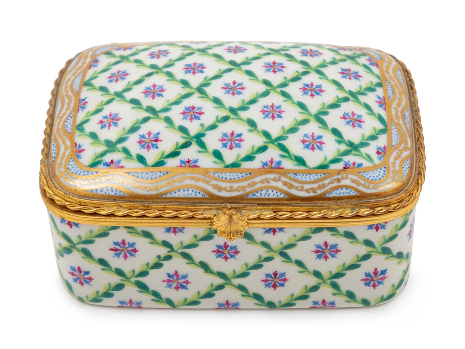 Tiffany & Co. Limoges Porcelain Box, 1960-80s