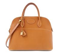 An Hermès Gold Epsom Bolide 35cm Bag, 14" x 11" x 5".