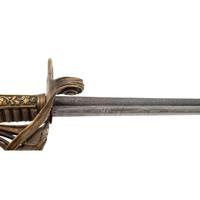 Klingenthal Non-Regulation Combination Hilt French 1838/1853 Sword Presented to Lt. Thomas Hickey - 164th New York Infantry - WIA at Cold Harbor and Died of Wounds