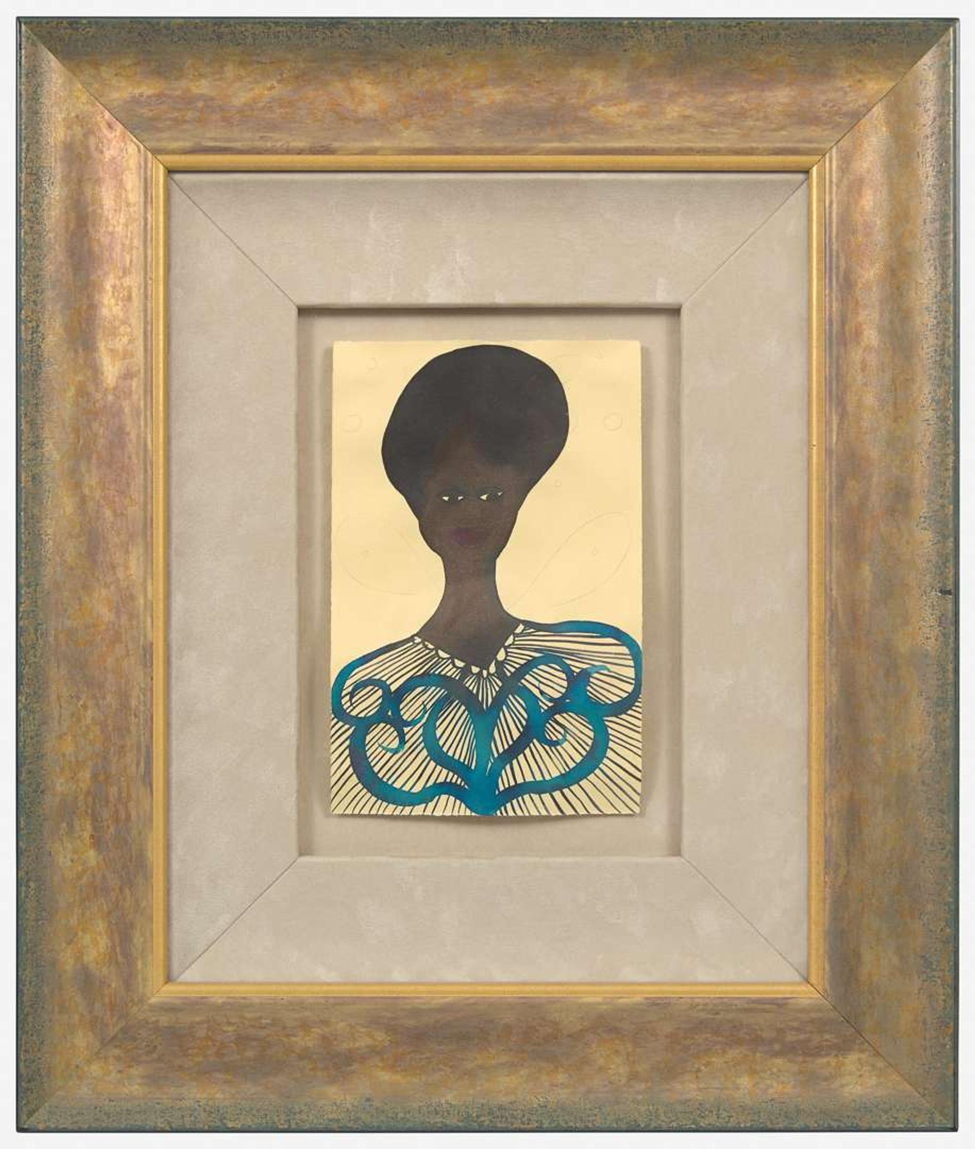 Chris Ofili (British, B. 1968) - Untitled