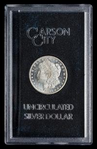 A United States 1881-CC GSA: Morgan Silver Dollar Coin