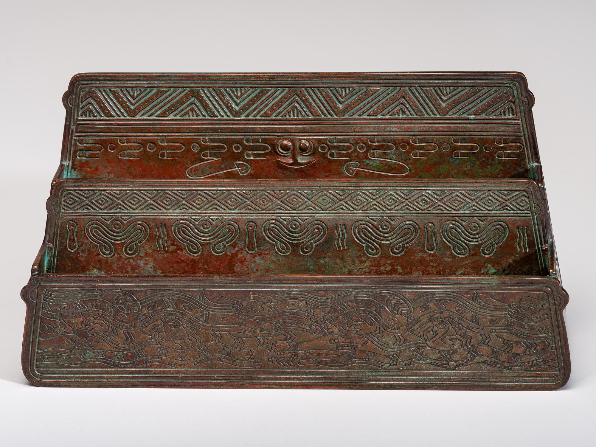 Indian Eight-Piece Desk Set