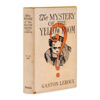 Leroux, Gaston (1868-1927). The Mystery of the Yellow Room . Extraordinary Adventures of Joseph Rouletabille Reporter . New York: Brentano's, 1908.