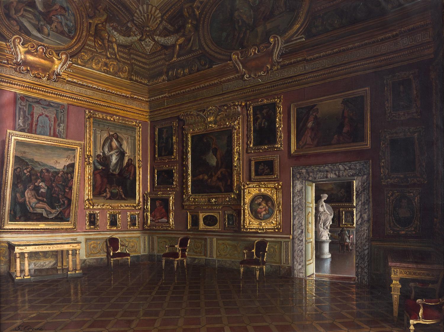 The Room of Saturn Pitti Palace