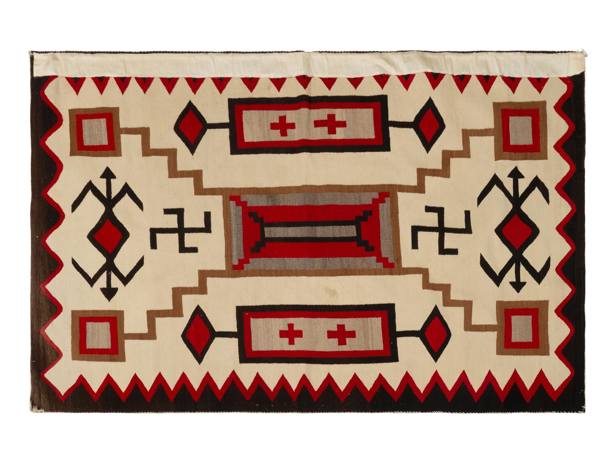Navajo Storm Pattern Weaving / Rug