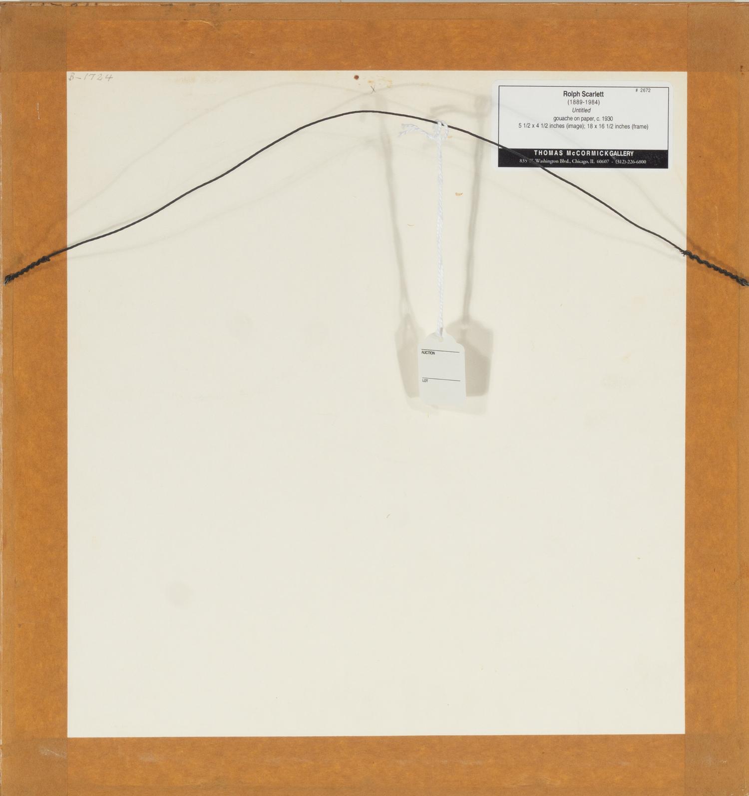 Untitled (Blue, Yellow , and Red; a group of three works)