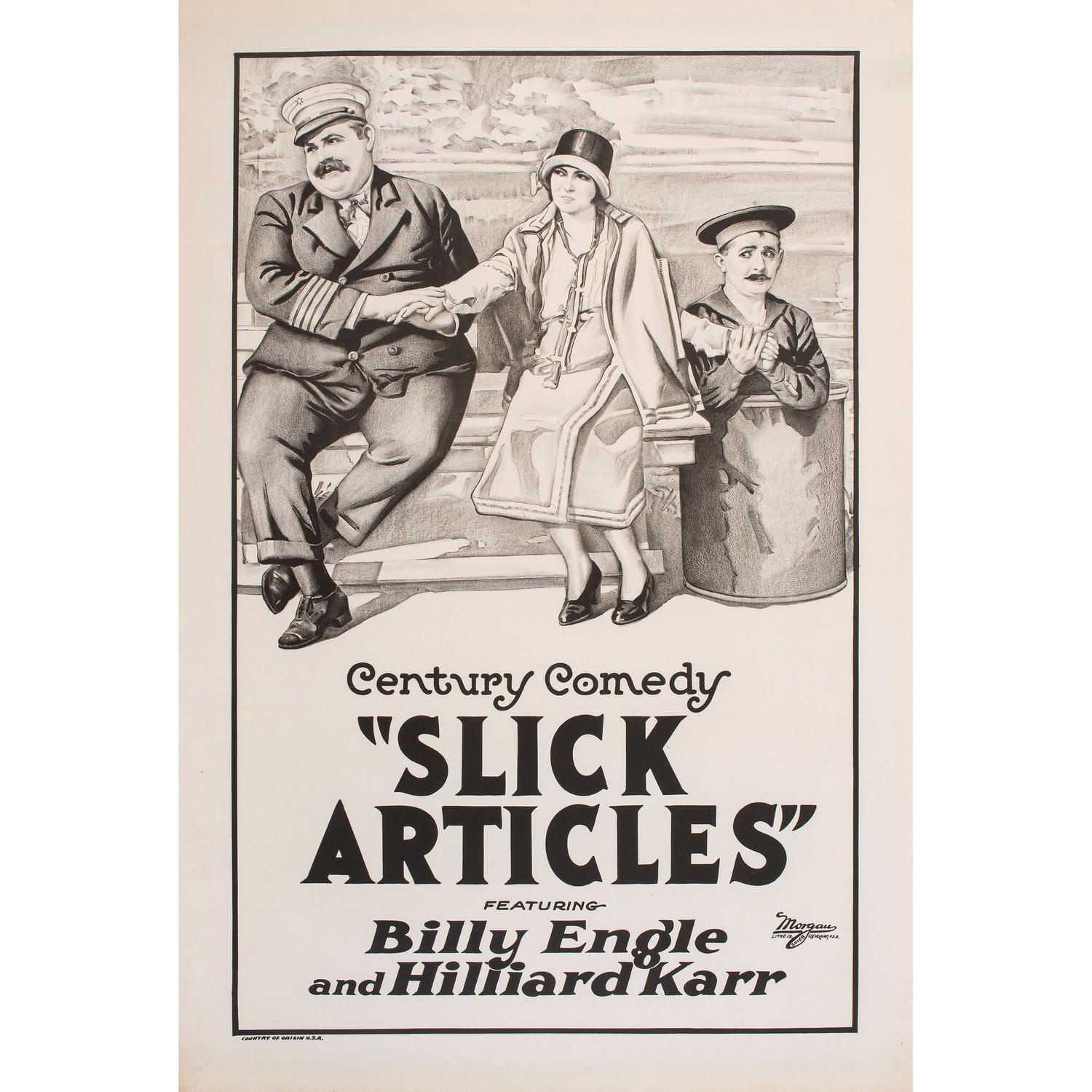Seven Century Comedy "Slick Articles" Film Posters