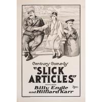 Seven Century Comedy "Slick Articles" Film Posters