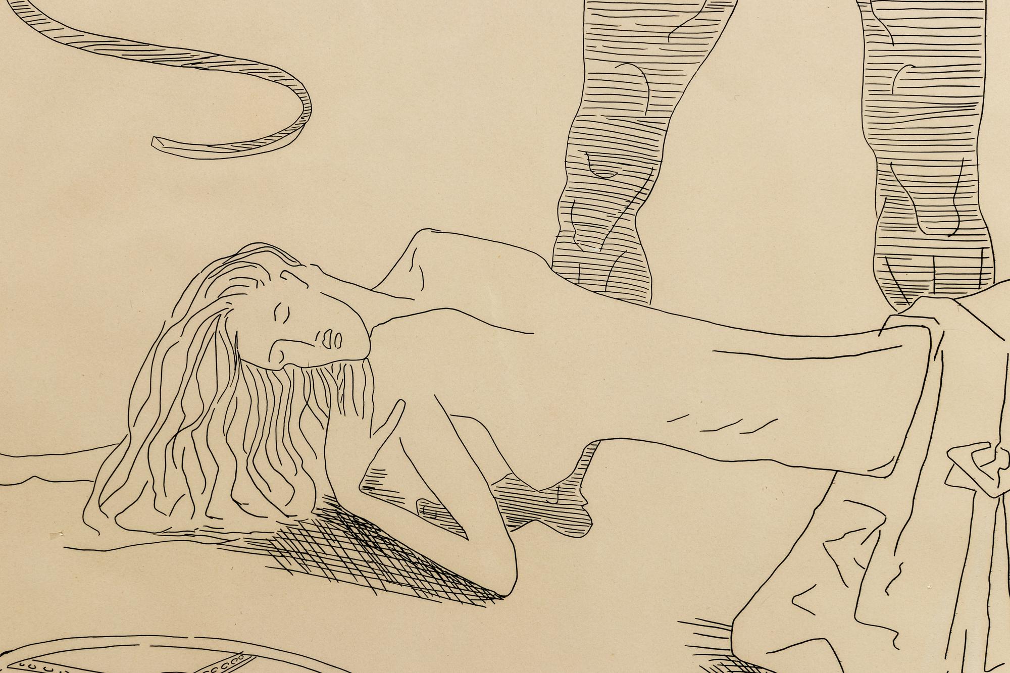 Donna (plate 5 from Ballade de Dames Hors du Temps )
