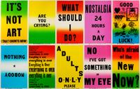 Allen Ruppersberg, (American, b. 1944), Preview Suite, 1988 (10 Works)