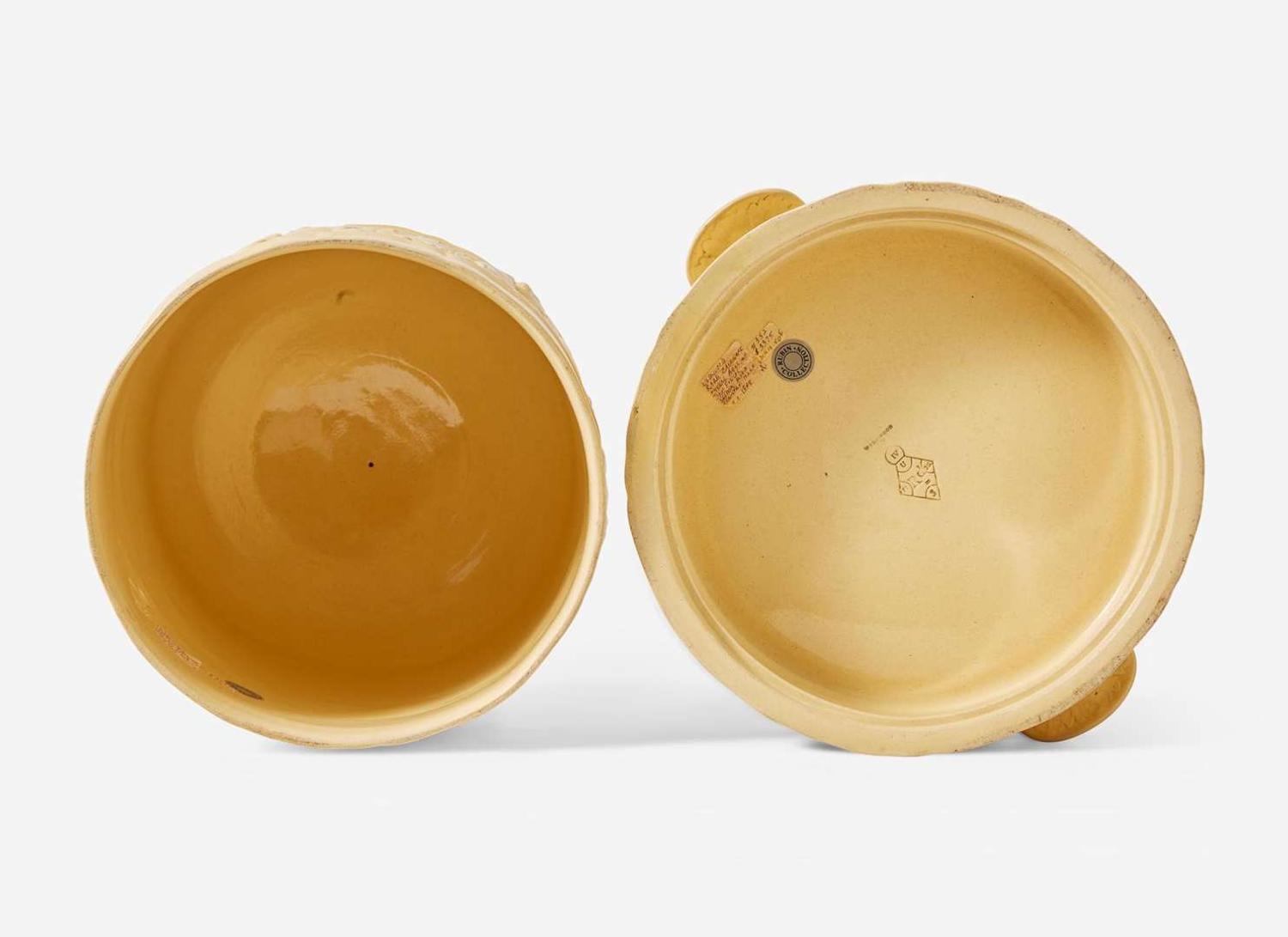 A Wedgwood Caneware Cheese Dish and Cover,