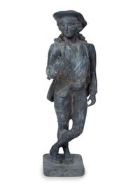 A Cast Lead Garden Figure — EARLY 20TH CENTURY
