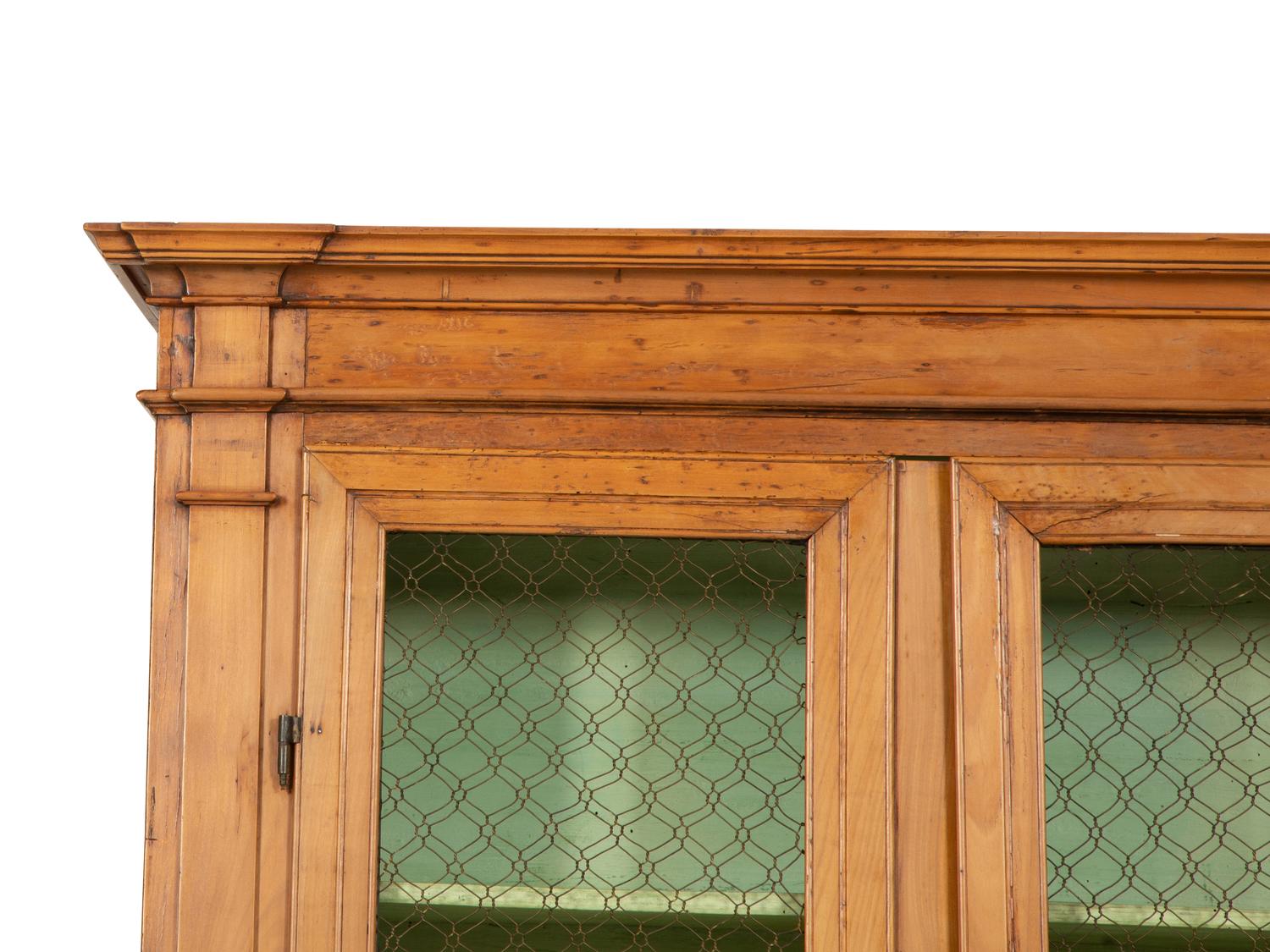 A French Pine Display Cabinet