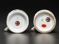 Two Tradesman's Porcelain Occupational Shaving Mugs
