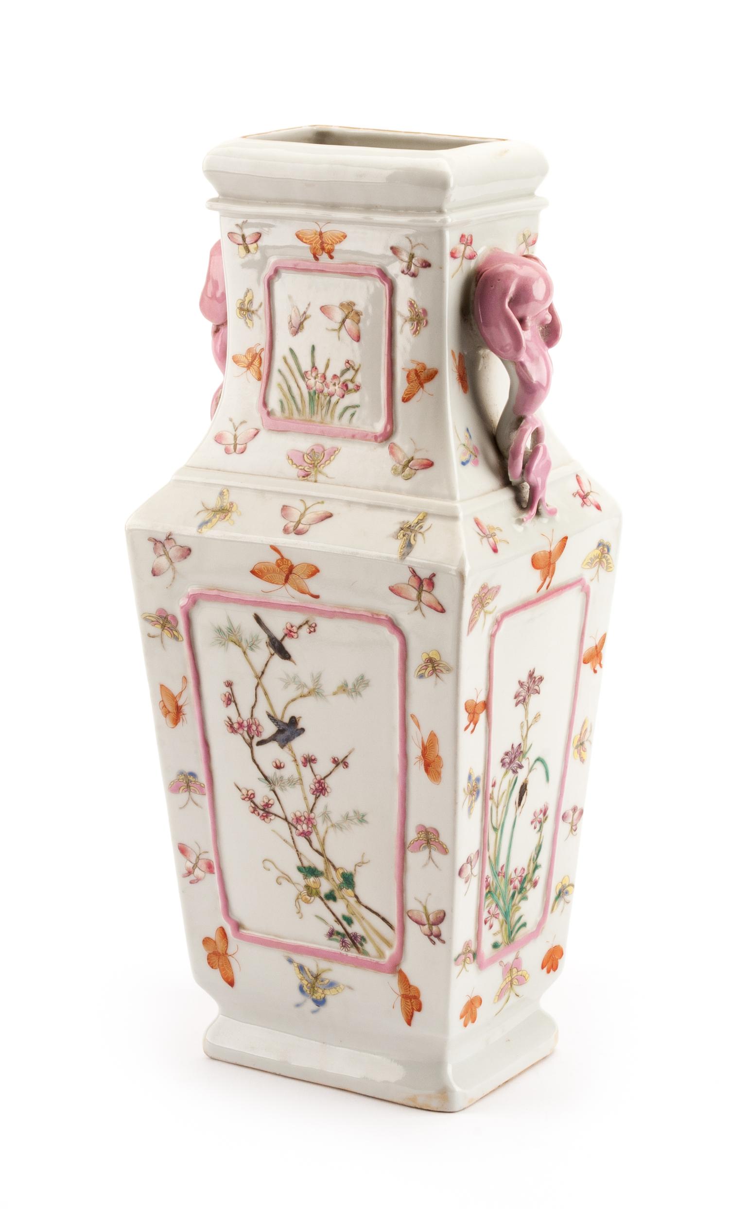 A Chinese Porcelain Vase Height 16 inches.