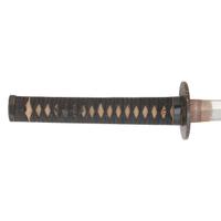 Shin Shinto Wakizashi with Martial Leather Wrapped Scabbard