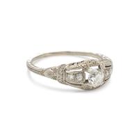ART DECO, DIAMOND RING