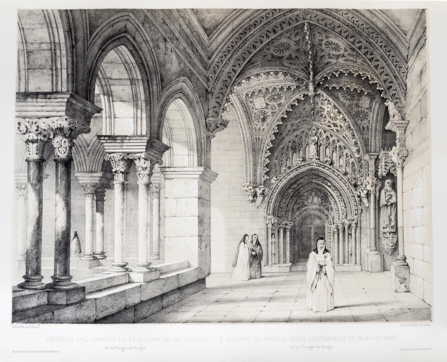 DE LA ESCOSURA, PATRICIO. Espana Artistica y Monumental. Paris, 1842-1844. First edition.