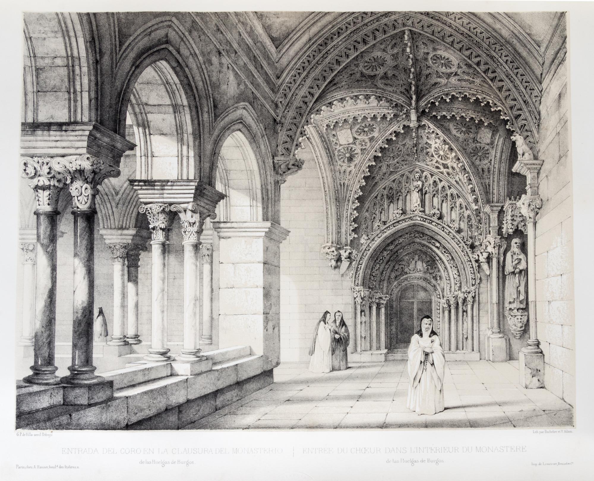 DE LA ESCOSURA, PATRICIO. Espana Artistica y Monumental. Paris, 1842-1844. First edition.