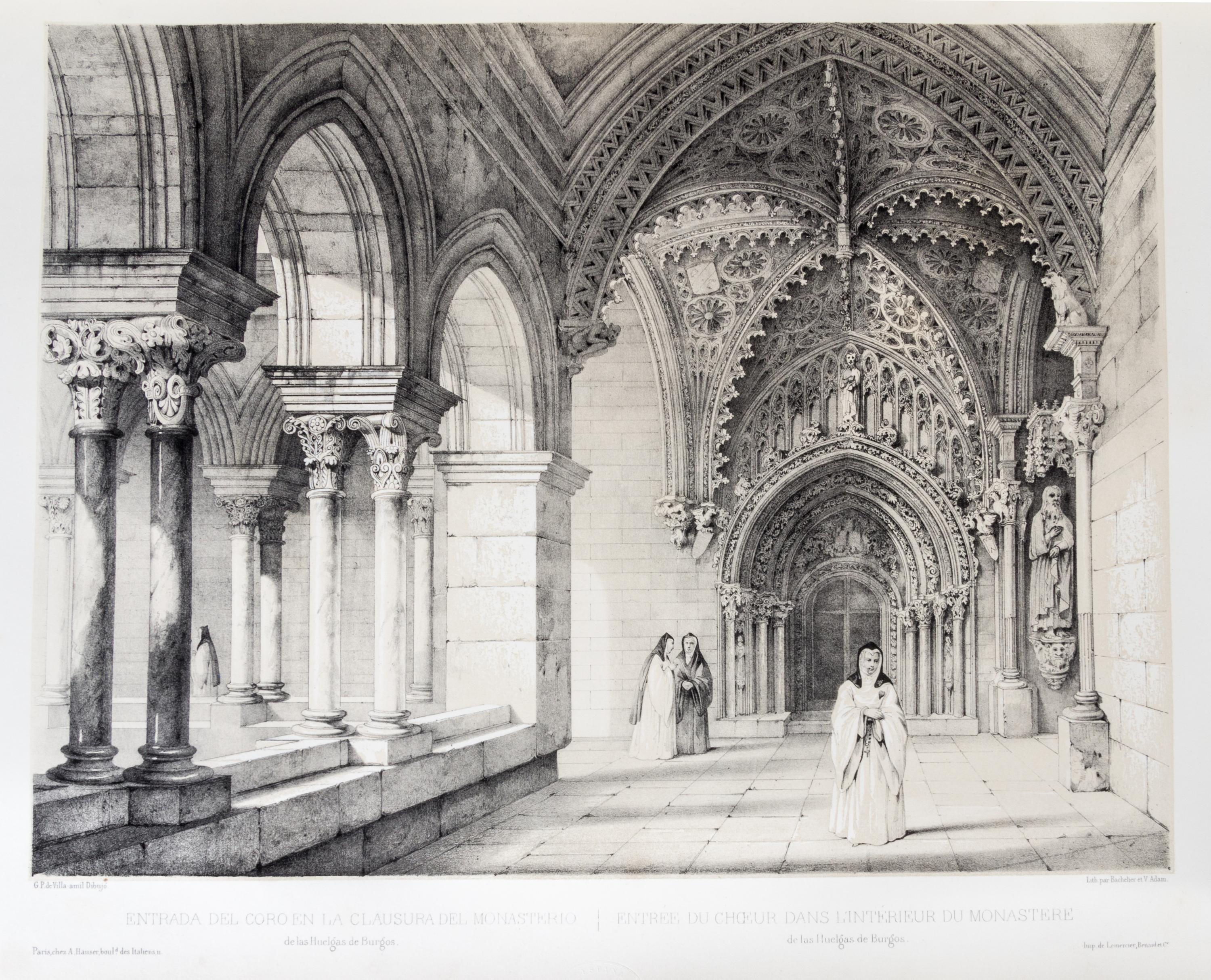 DE LA ESCOSURA, PATRICIO. Espana Artistica y Monumental. Paris, 1842-1844. First edition.