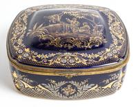 A Sevres Style Porcelain Box Width 8 1/2 inches. — 20TH CENTURY