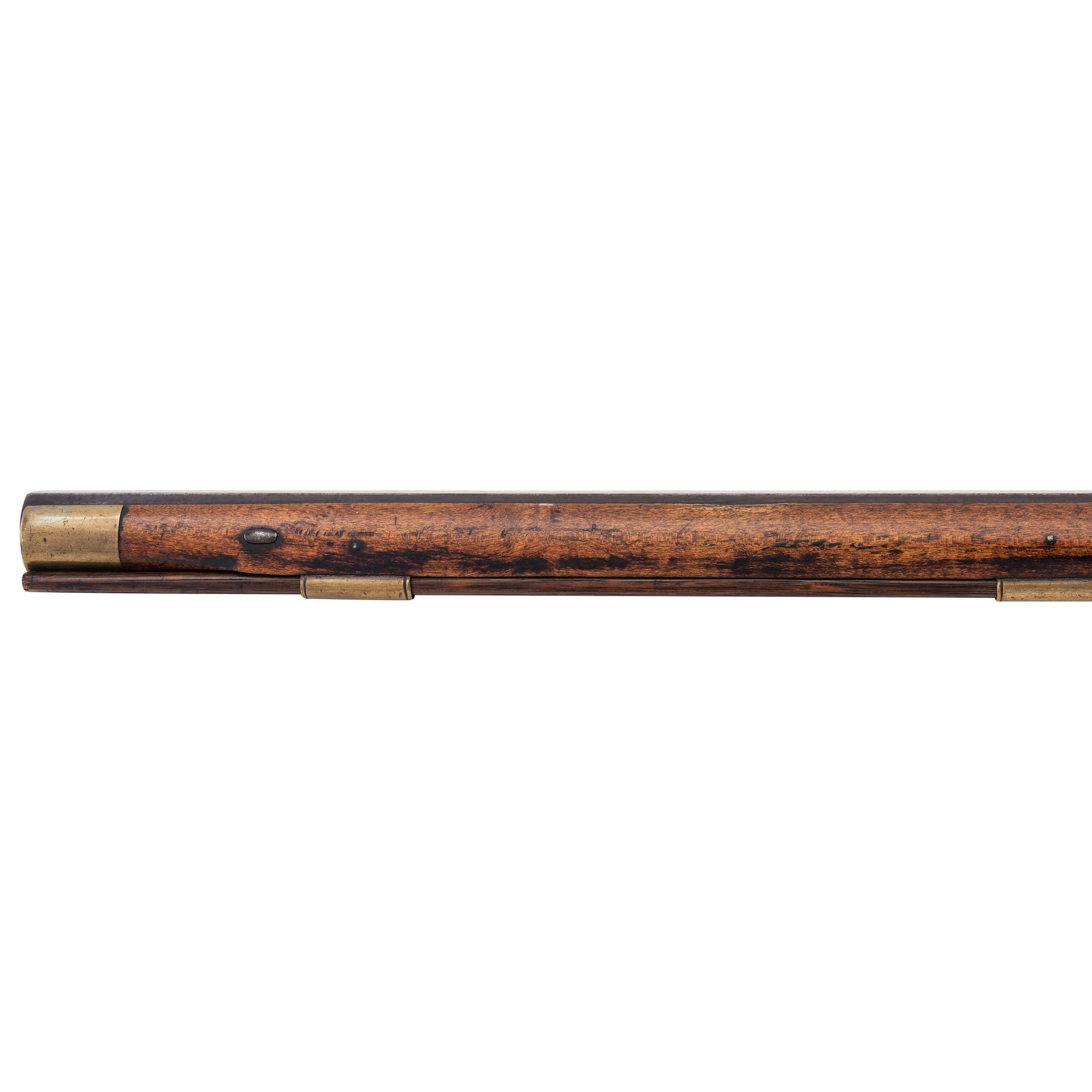 S. Hawken Marked Fullstock Percussion "Plain" Rifle