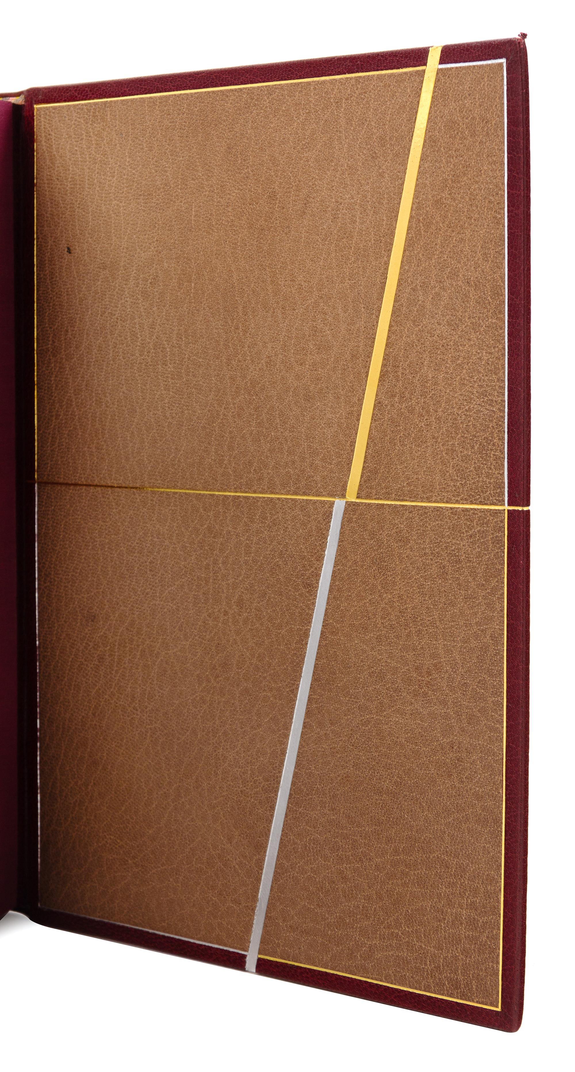 [BINDINGS]. [LÉOTARD, GENEVIÈVE - BINDER]. A group of 2 works in fine Art Deco bindings by Léotard.