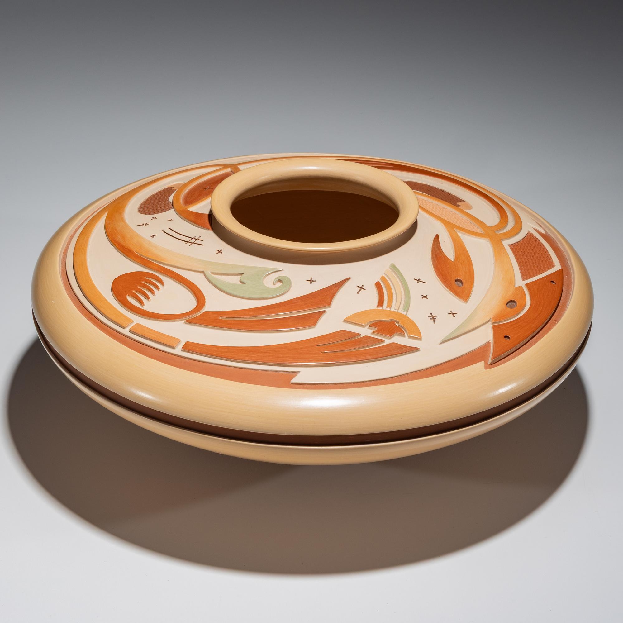 Polychrome Pottery Jar
