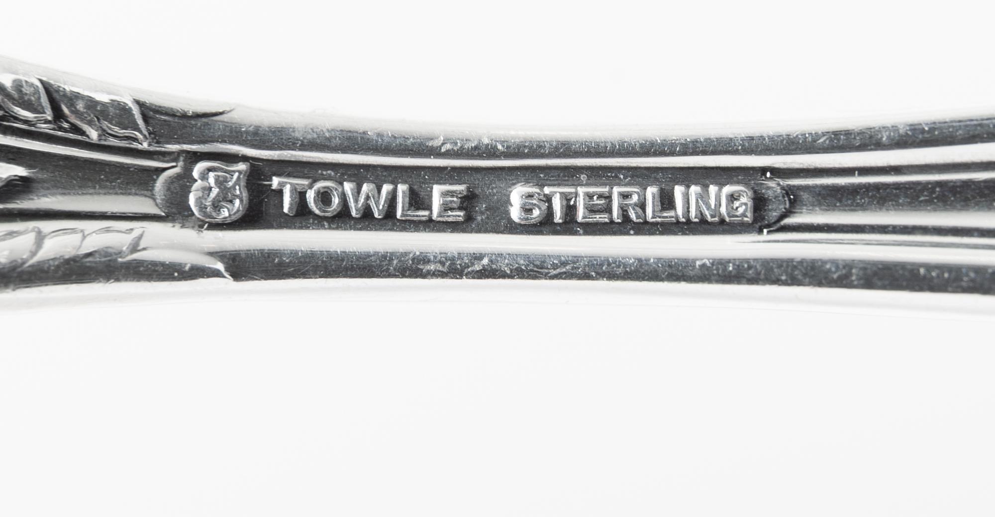 An American Silver Flatware Service