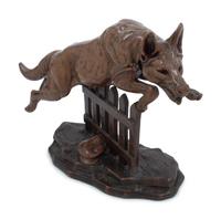 A Continental Bronze-Clad Figure